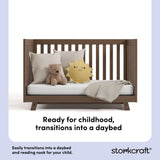 Beckett hazelnut crib daybed conversion callout