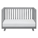 storkcraft beckett pebble gray crib daybed conversion