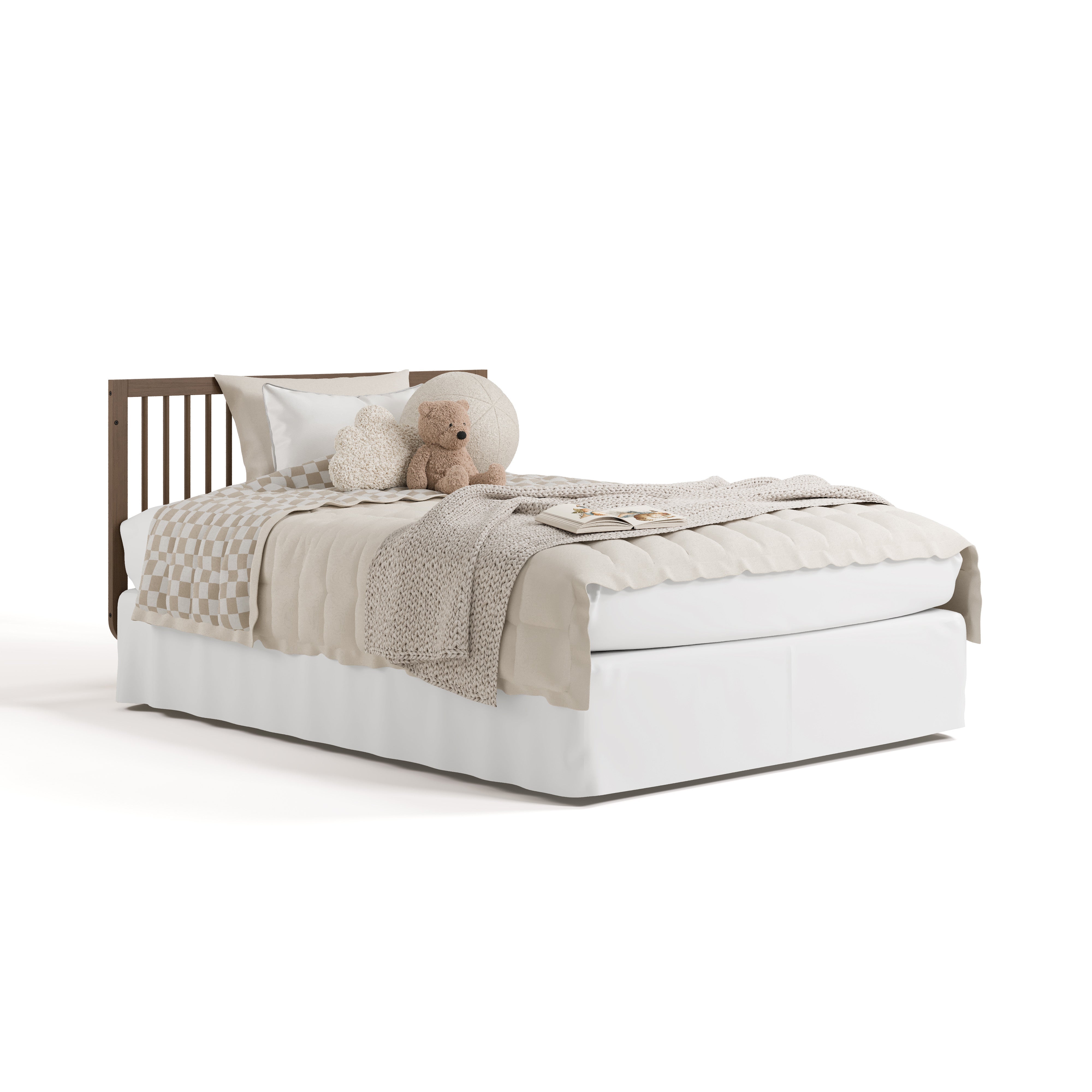 santorini hazelnut crib full size bed conversion
