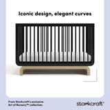 Santorini black with driftwood crib design callout