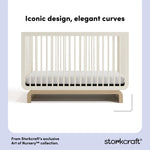 Santorini frosted oat with driftwood crib design callout