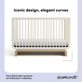 Santorini frosted oat with driftwood crib design callout