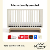 Santorini frosted oat with driftwood crib awards callout