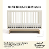 Santorini frosted oat with driftwood crib style callout