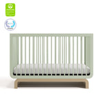 Santorini sage with driftwood crib with GGG and PTPA logos on top left