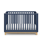 3-in-1 convertible crib different version front view