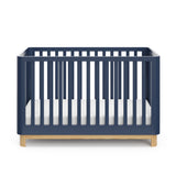 3-in-1 convertible crib different version front view