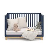 3-in-1 convertible crib different version front view