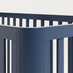 3-in-1 convertible crib different version side view