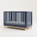 3-in-1 convertible crib different version side view