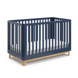 3-in-1 convertible crib different version side view