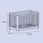 santos crib dimensions cartoon drawing