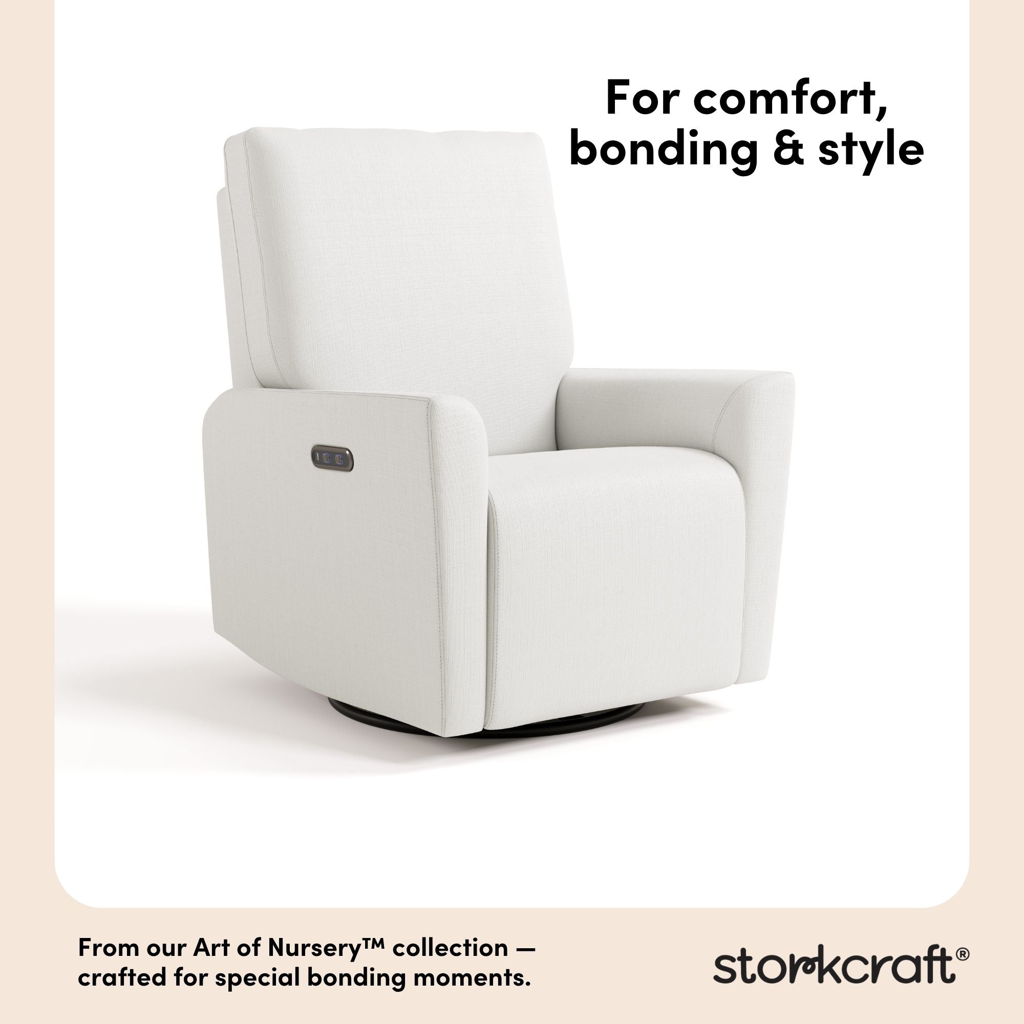 santorini ivory basketweave recliner style callout