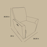 Santorini glider drawing with dimensions