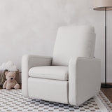 Teddi steel basketweave recliner in nursery