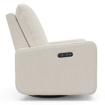 Teddi dune basketweave recliner side view