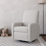 Bellwood steel basketweave power recliner in nursery