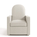 Front view of Olivia Power Recliner in Dune Basketweave