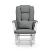 Tuscany white with gray glider front view