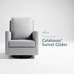 storkcraft calabasas latte swivel glider callout