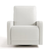 Kyoto ivory basketweave power recliner front view