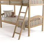 long horn natural twin over twin bunk bed