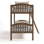 long horn hazelnut twin over twin bunk bed