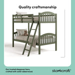 long horn olive twin over twin bunk bed style callout