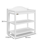Graco® Story Changing Table with Bonus Water-Resistant Changing Pad.