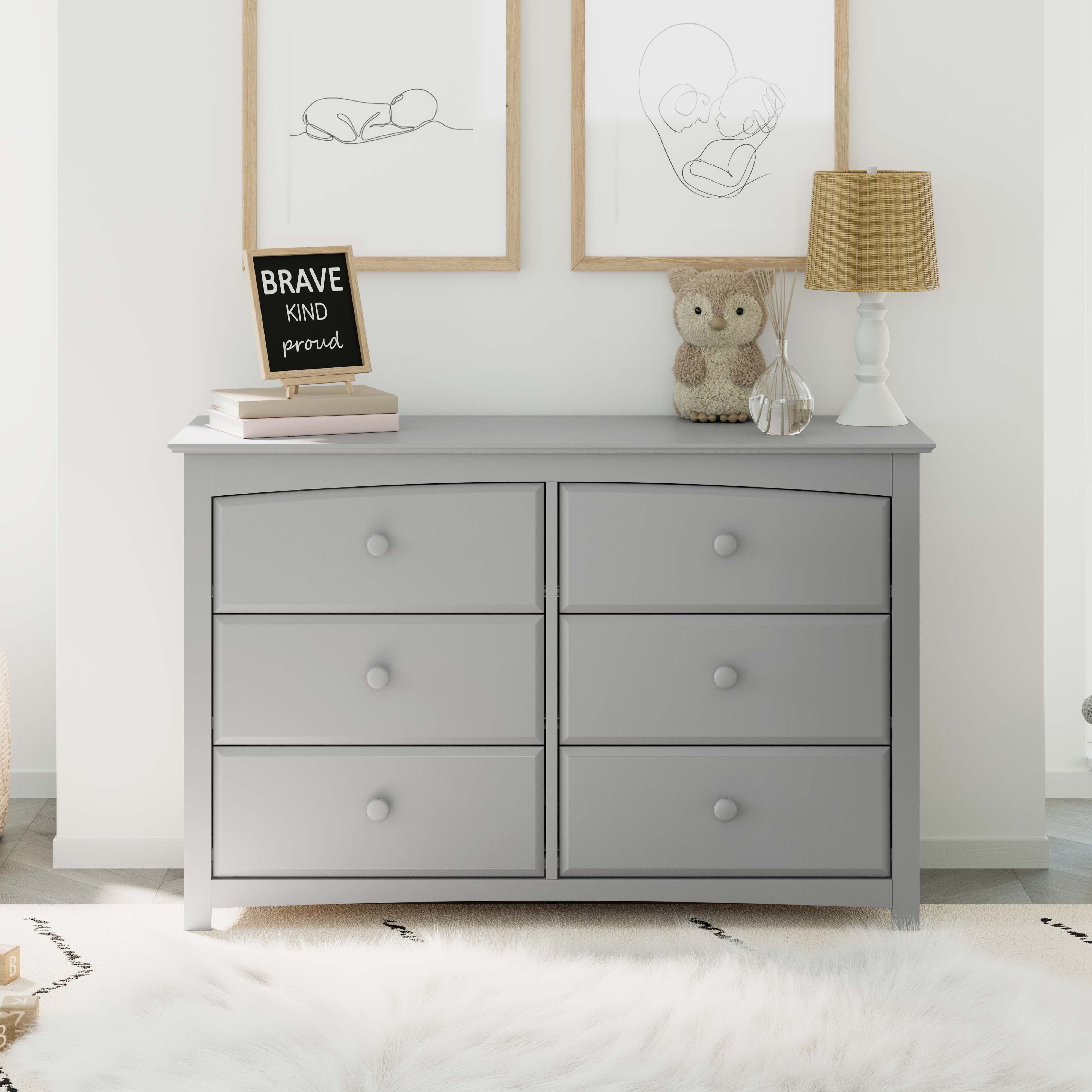 Storkcraft® Kenton 6 Drawer Dresser.
