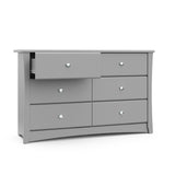 Storkcraft® Crescent 6 Drawer Dresser.