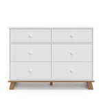 Storkcraft® Modern 6 Drawer Dresser.