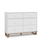 Storkcraft® Modern 6 Drawer Dresser.