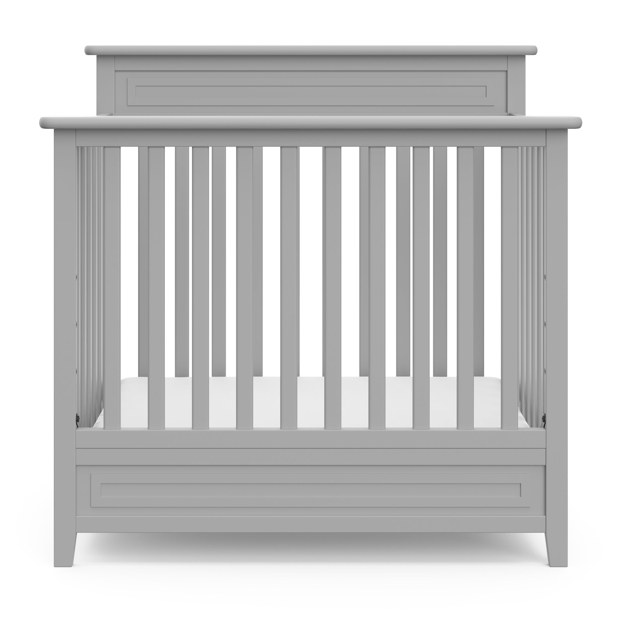 pebble gray crib