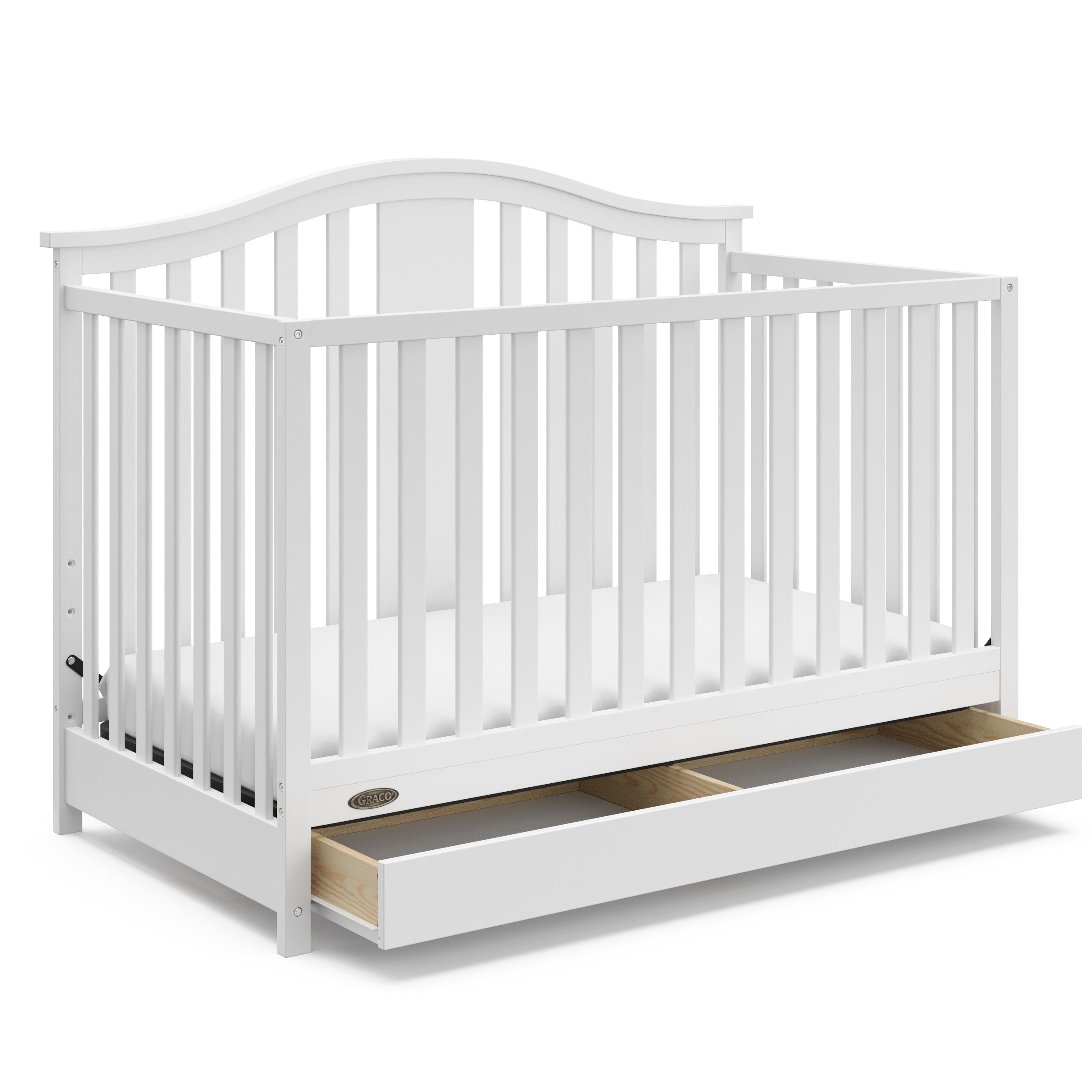 Graco® Solano® 4-in-1 Convertible Crib with Drawer.