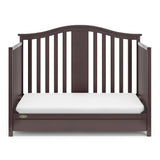 espresso crib with drawer in toddler bed conversion