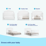 Graco® Paris 4-in-1 Convertible Crib.