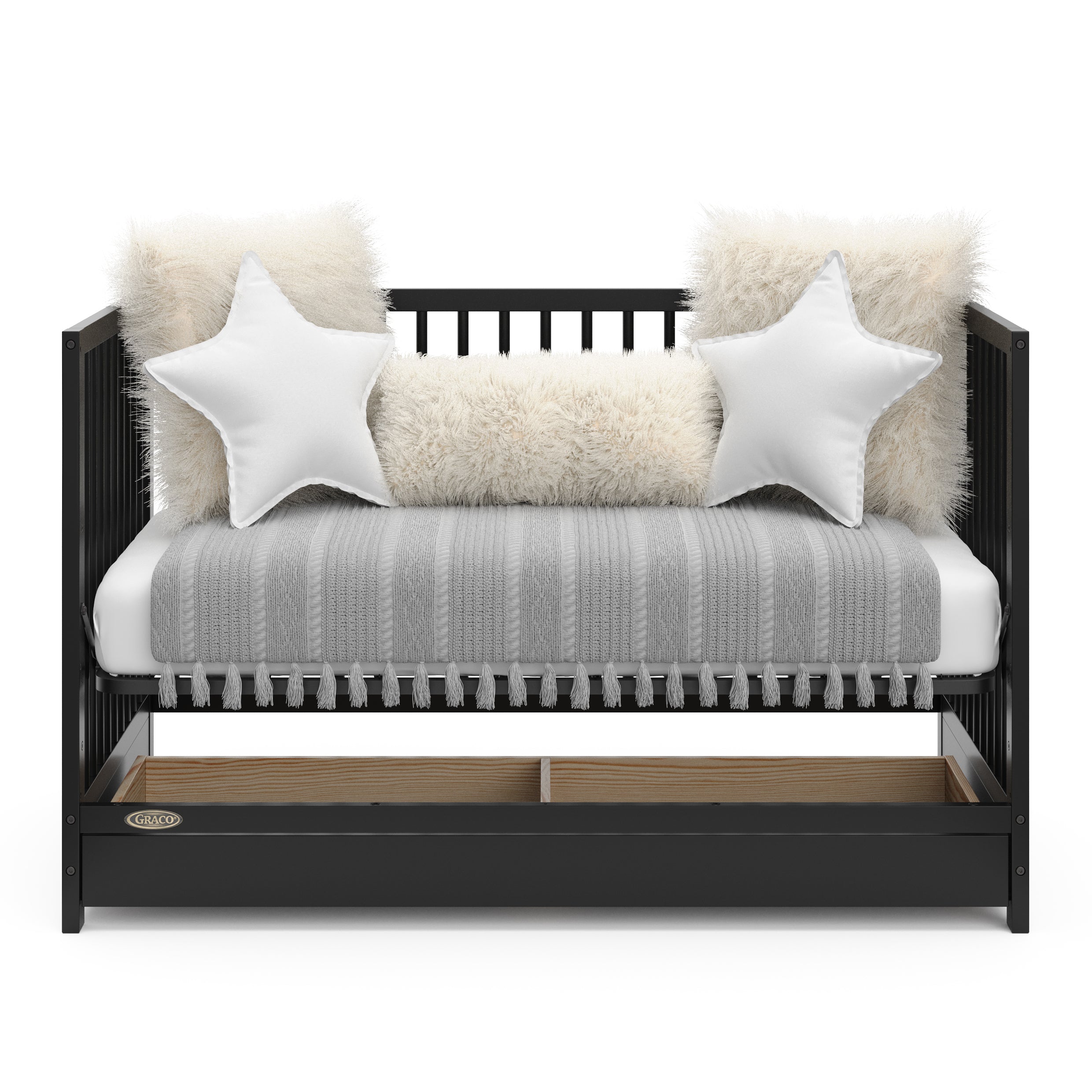 Graco® Teddi® 5-in-1 Convertible Crib with Drawer.
