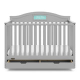 Graco® Story Customizable 5-in-1 Convertible Crib with Drawer.