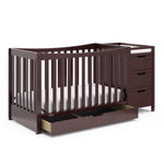 Graco® Remi 4-in-1 Convertible Crib & Changer with Drawer.