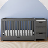 Graco® Remi 4-in-1 Convertible Crib & Changer with Drawer.