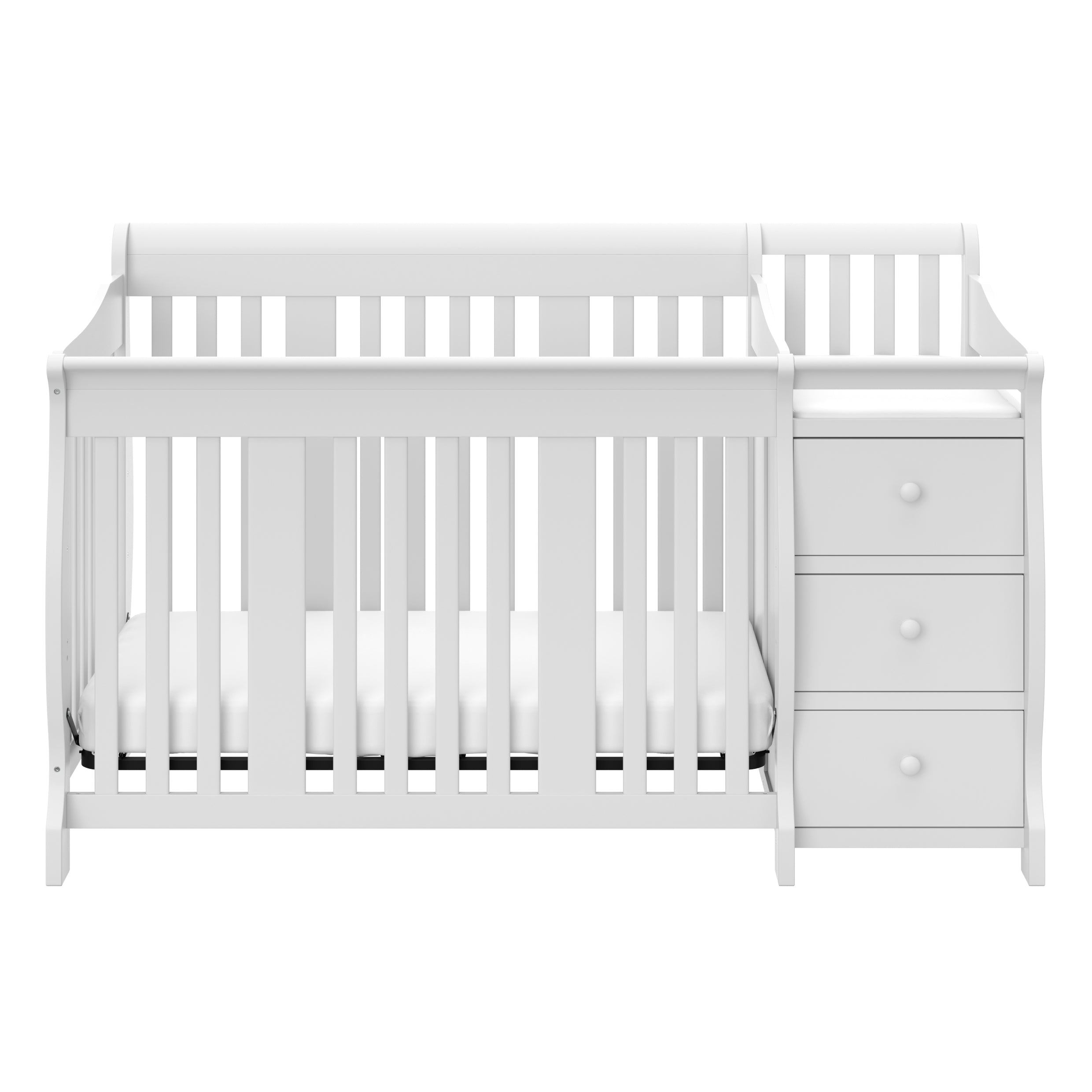 Storkcraft® Portofino 5-in-1 Convertible Crib & Changer.