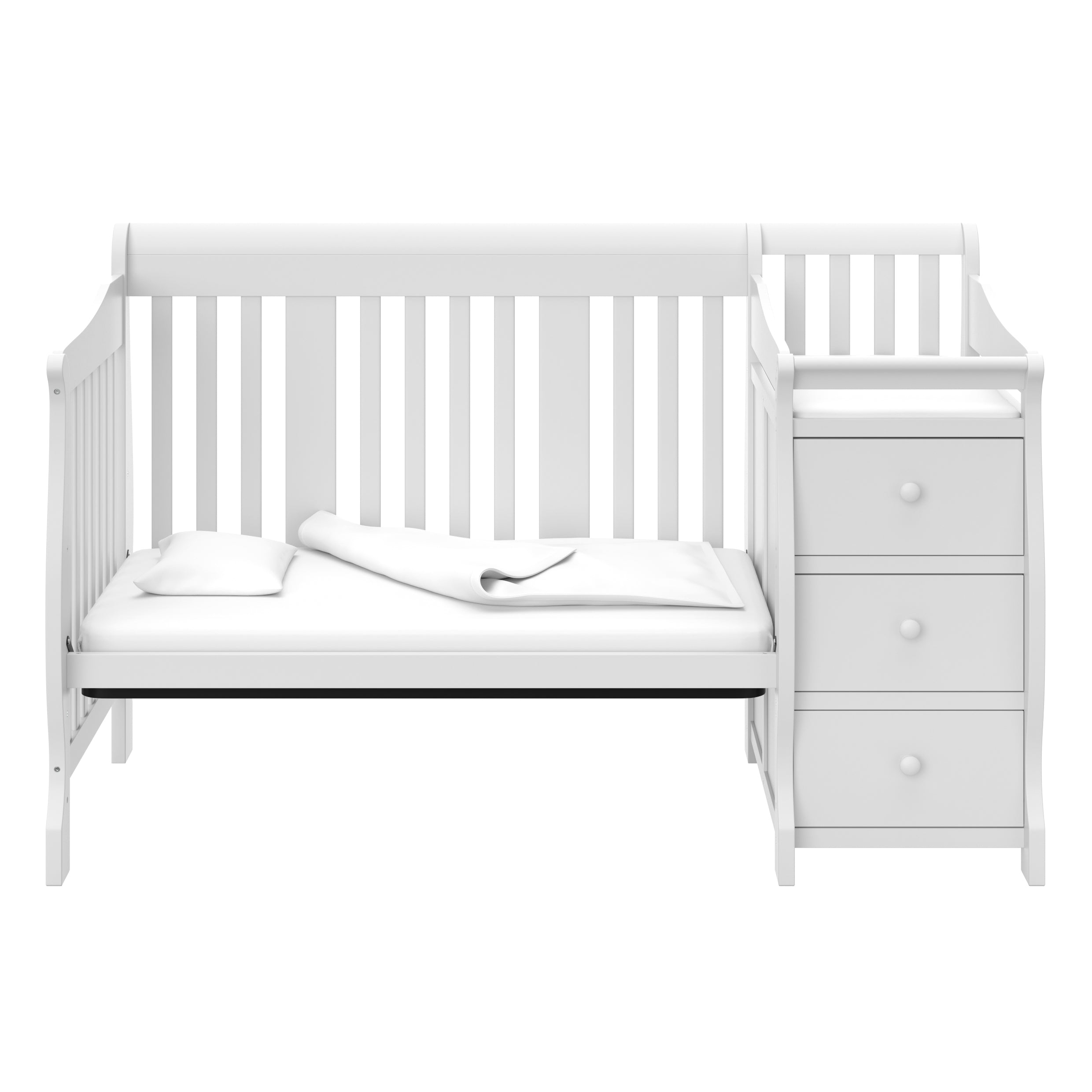 Storkcraft® Portofino 5-in-1 Convertible Crib & Changer.