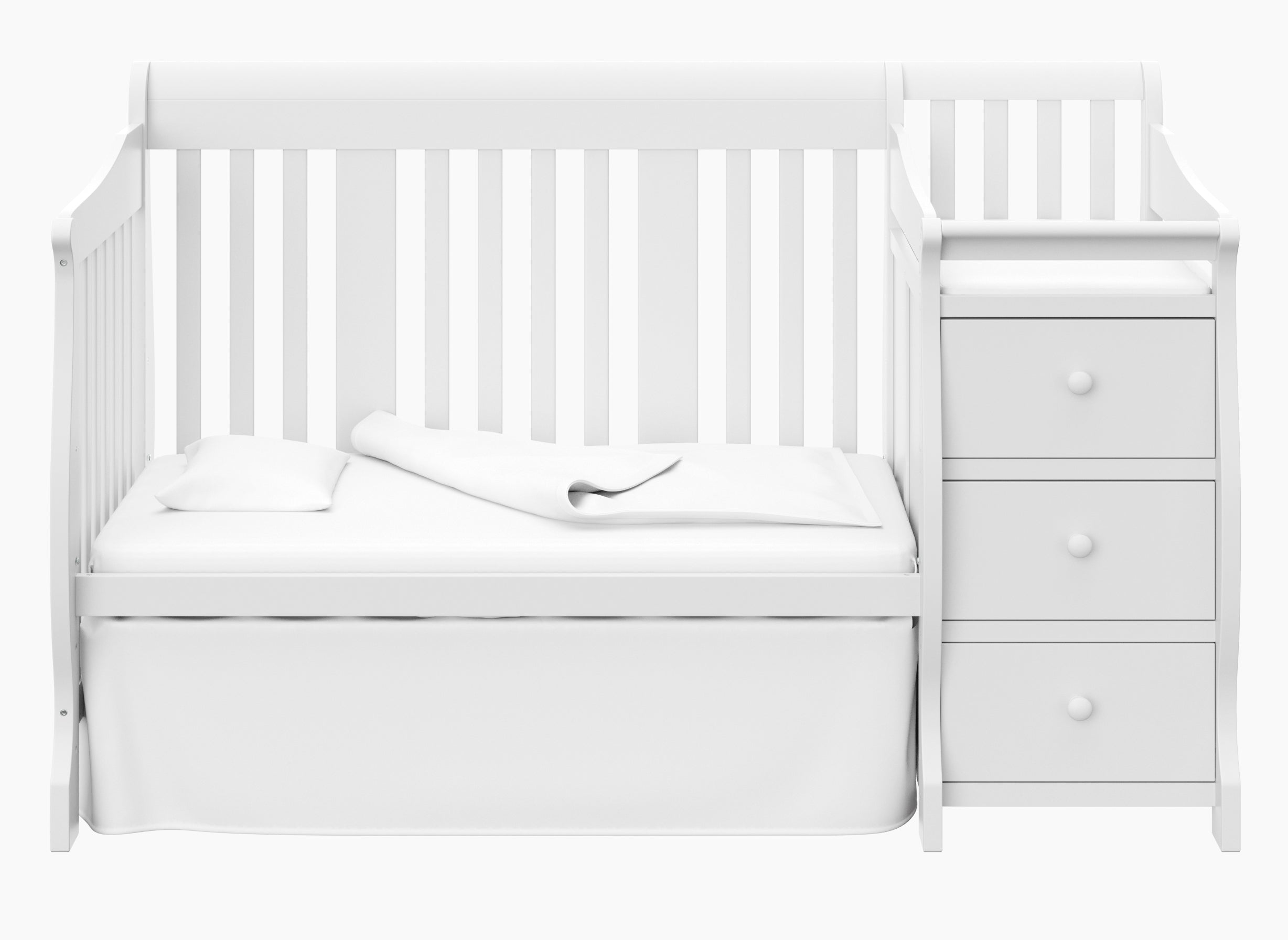 Storkcraft® Portofino 5-in-1 Convertible Crib & Changer.