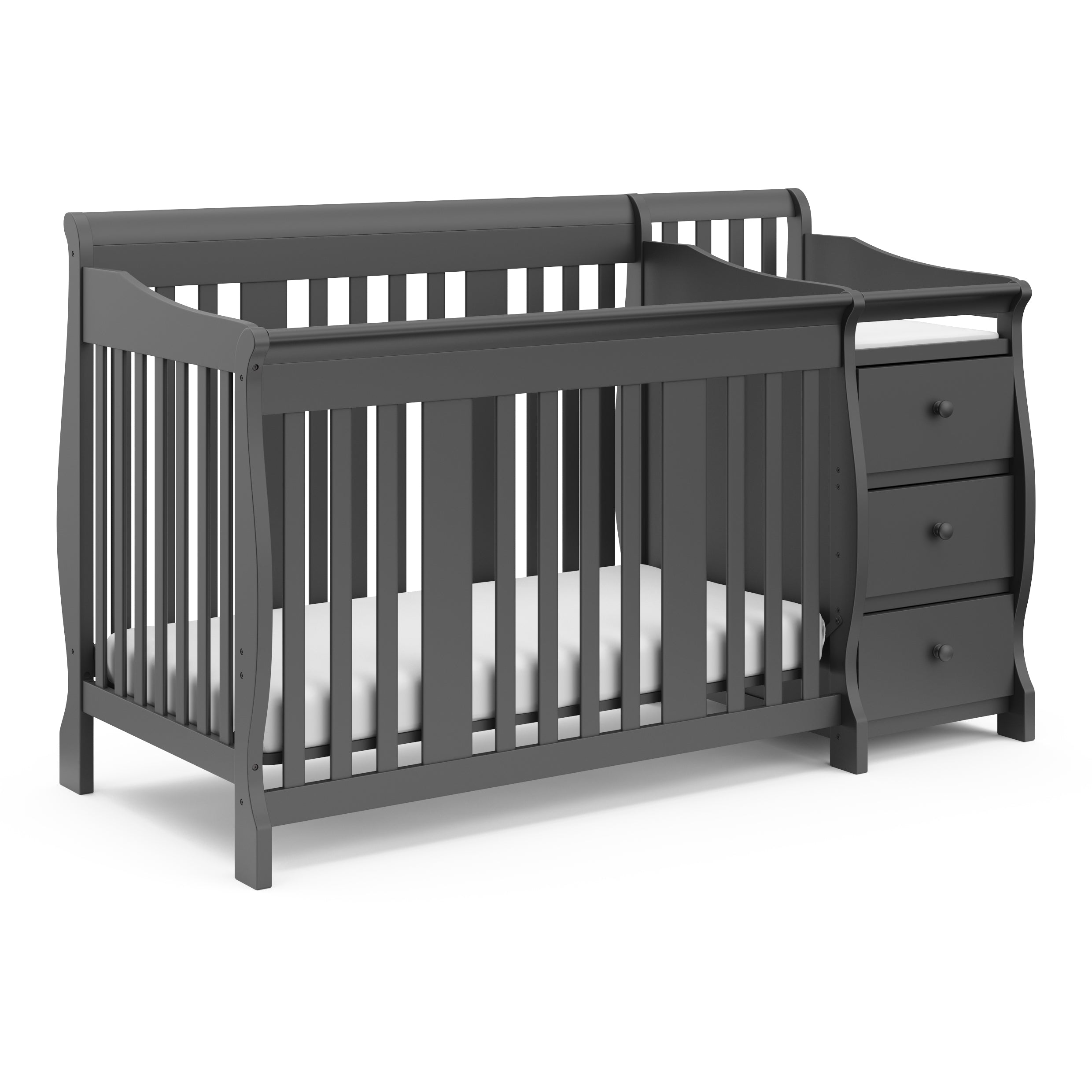 Storkcraft® Portofino 5-in-1 Convertible Crib & Changer.