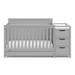 Graco® Hadley 5-in-1 Convertible Crib & Changer with Drawer.