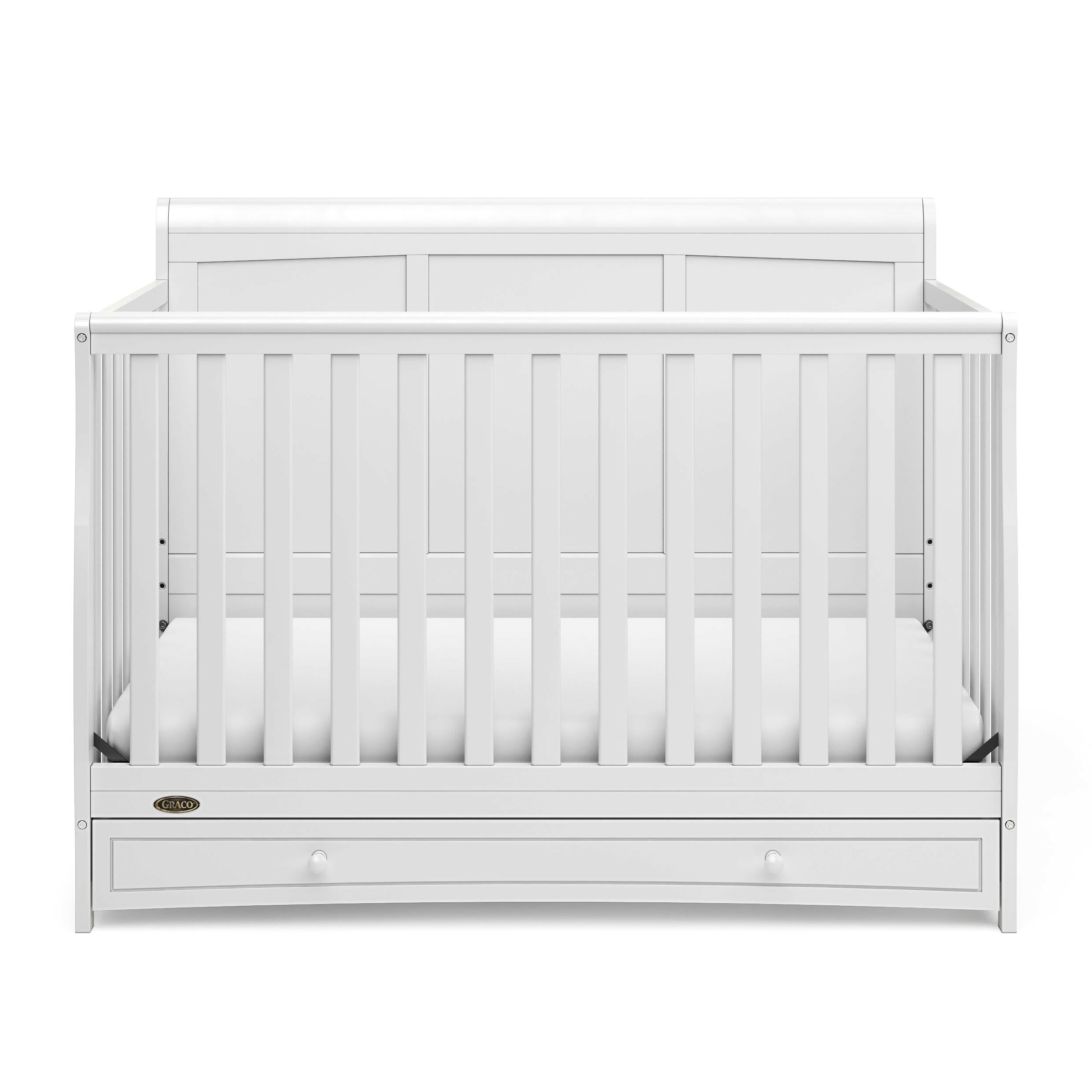 Graco® Asheville 4-in-1 Convertible Crib with Drawer.