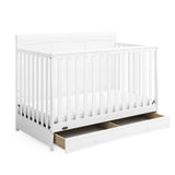 Graco® Asheville 4-in-1 Convertible Crib with Drawer.