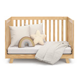 natural crib in daybed conversion