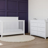Storkcraft® Solstice 5-in-1 Convertible Crib.